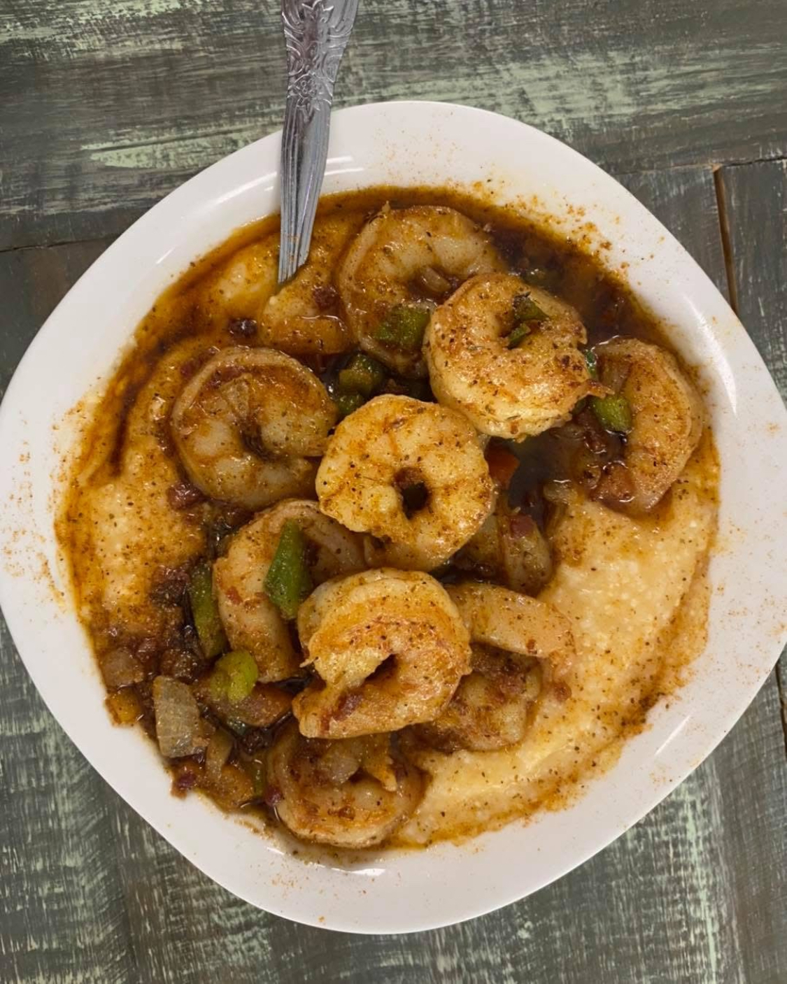 Anchored Shrimp & Grits